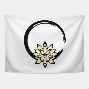 Lotus Enso Tapestry