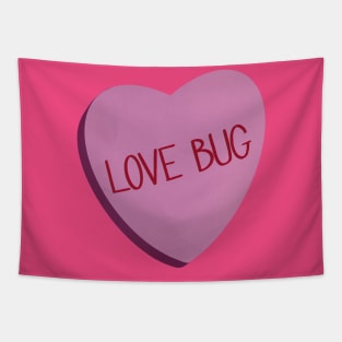 Love Bug Conversation Hearts Tapestry