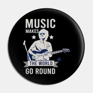 music makes the world go round Pin