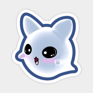 Cat Ghost Magnet