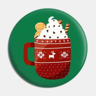 Christmas Hot Chocolate Pin