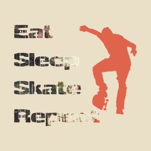 Eat - sleep - skate T-Shirt