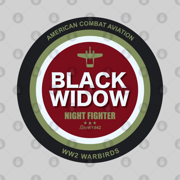 P-61 Black Widow Patch by TCP