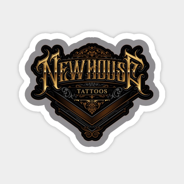 Newhousetattoos Magnet by Darinstats