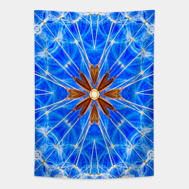 Beautiful dandelion seed pattern. Tapestry by PatternFlower