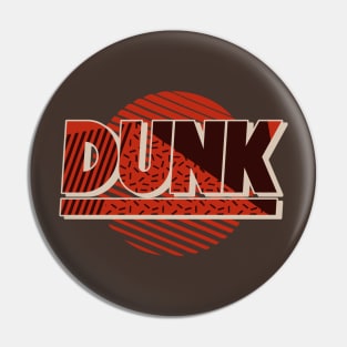 Dunk Sunset Red Panda Sneaker Pin