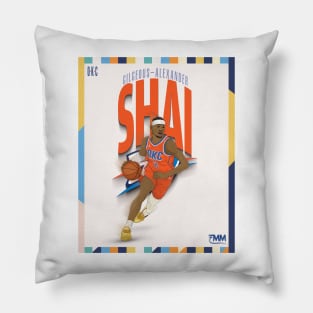 Shai Gilgeous-Alexander Poster Pillow
