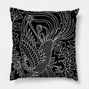 Chinese Phoenix Pillow