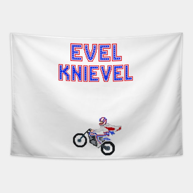 Evil Motorcycle Daredevil Tapestry by TommySniderArt