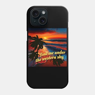 Western Sky Phone Case