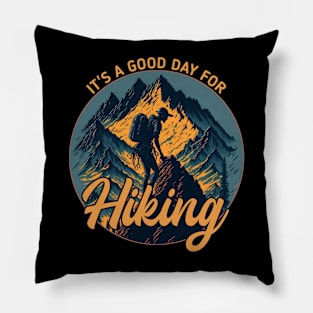 Hiking colorful Pillow