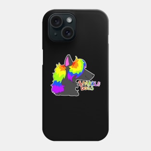 Sparkle dog Phone Case