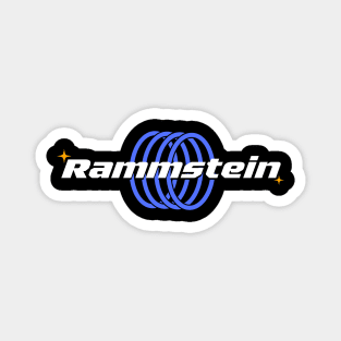 Rammstein // Blue Ring Magnet