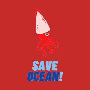 Sea animal squid T-Shirt