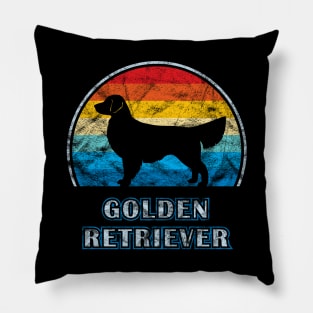 Golden Retriever Vintage Design Dog Pillow