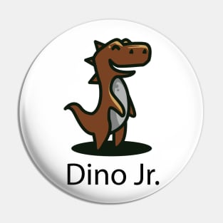 Dino Jr Cute Funny Little Dinosour Pin