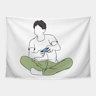 gaming guy Tapestry