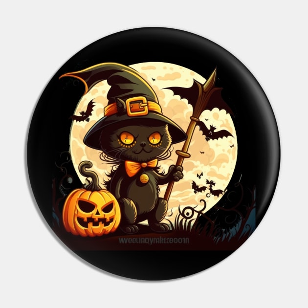 This cat is ready to celebrate Halloween like a boss Pin by Pixel Poetry