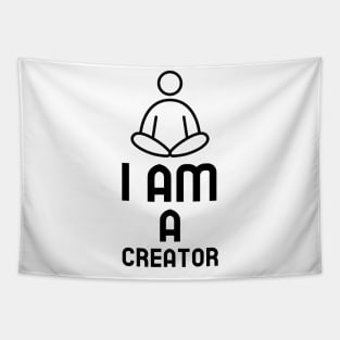 I Am A Creator Tapestry