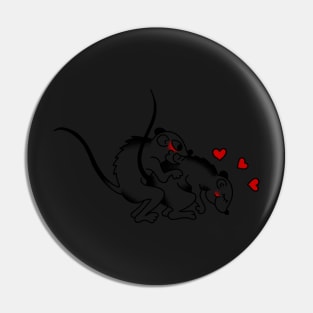 Rat on Rat Pin