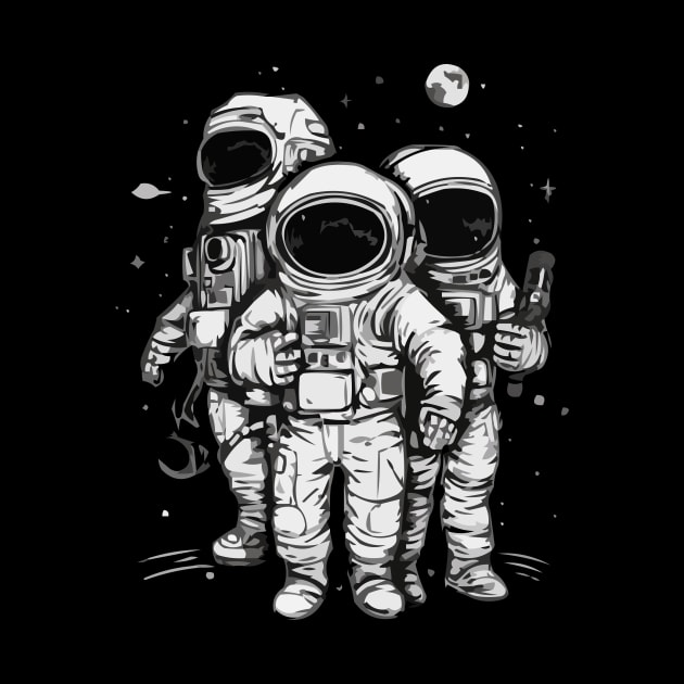 Journey to the moon, Sci Fi by Pixy Official