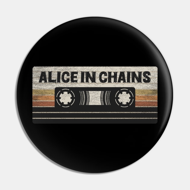 Alice In Chains Mix Tape Pin by getinsideart