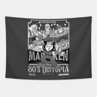 Hokuto no Ken 80s Distopia Tapestry