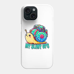 Hiking snail Phone Case