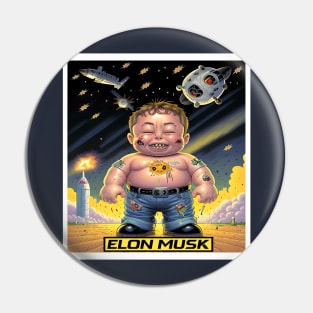 Garbage Pail Musk Pin