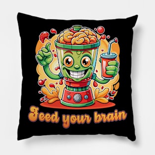 Feed your brain Pillow