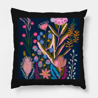 Australian flora Pillow