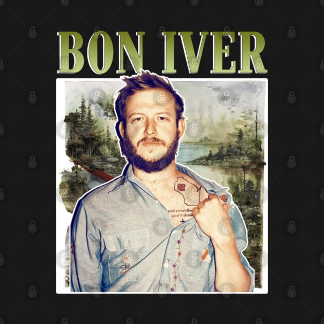 Bon Iver Vintage bootleg by Futiletees