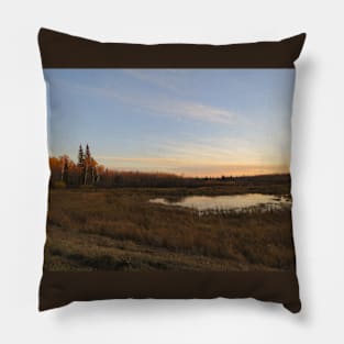 Manitoba Sunset No.4 Pillow