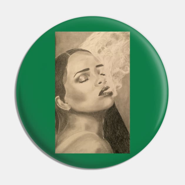 Rihanna Smoking Pin by Miss_anthropic_libra