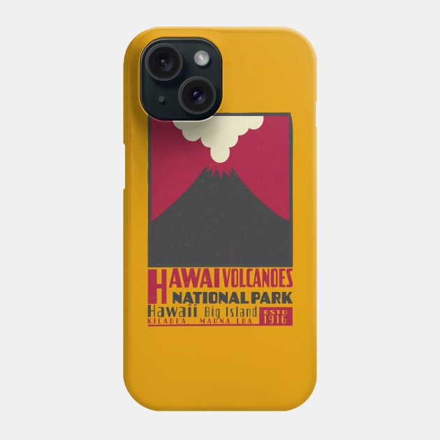 Hawaii Volcanoes National Park Phone Case by Alexander Luminova