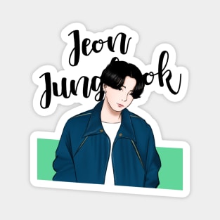 Jungkook Airport Fashion Magnet for Sale by Nelliodas