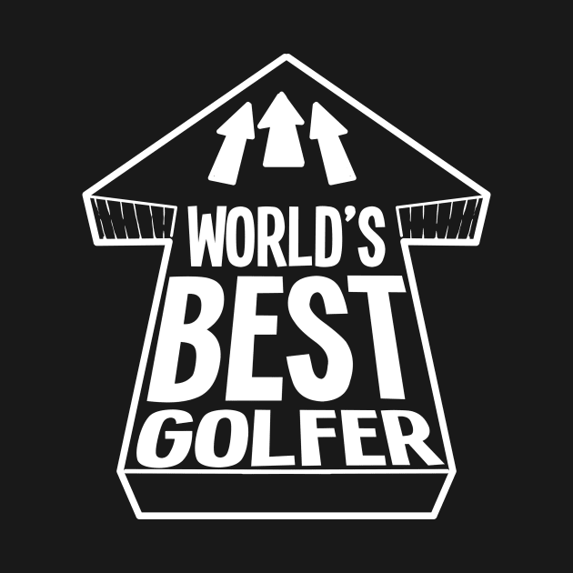 Worlds Best Golfer Caddy Golf Golfing Tournament by amango