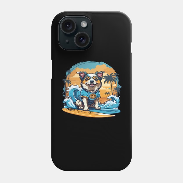 Surfer Dog Phone Case by Lug