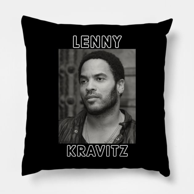 Lenny Kravitz Pillow by PlokadStories