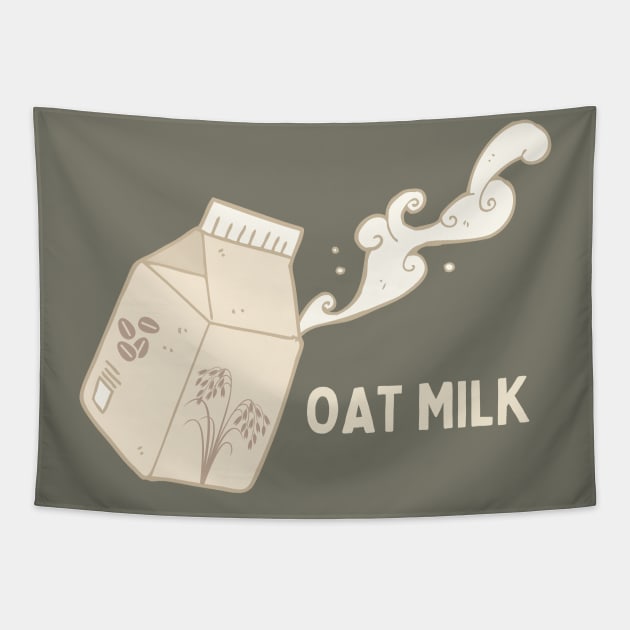 Oat Milk Simple Tapestry by High Altitude