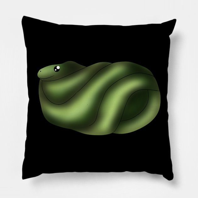 Snake Pillow by TheQueerPotato