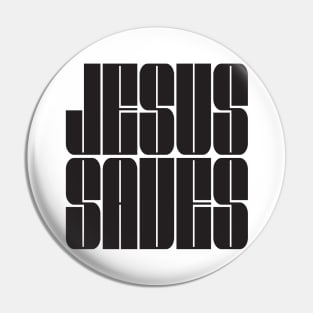 Jesus Saves Pin