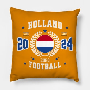 Holland 2024 Football Supporter Pillow