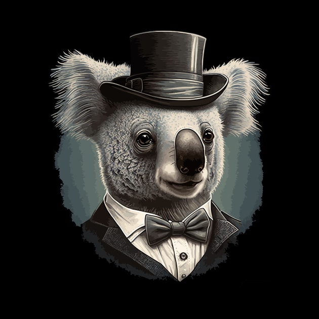 Koala with top hat by K3rst