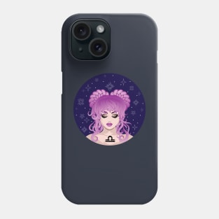 Libra girl Phone Case