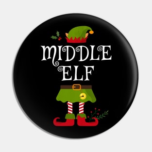 Middle Elf Shirt , Family Matching Group Christmas Shirt, Matching T Shirt for Family, Family Reunion Shirts Pin