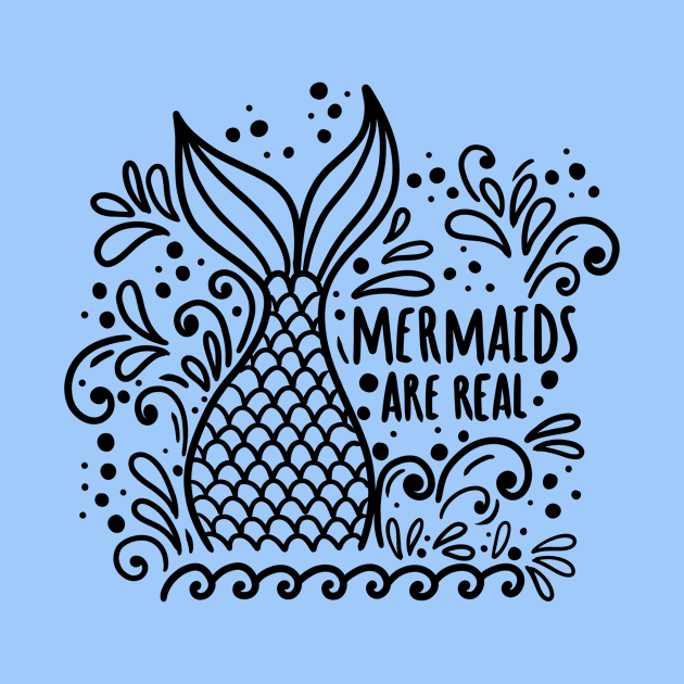 Mermaids are real black by SpicyNoodle