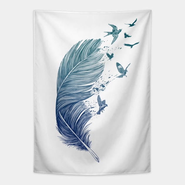 Fly Away Tapestry by rcaldwell