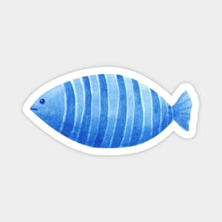 blue fish Magnet