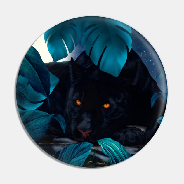 Black Panther Pin by IrinaDoberowner 